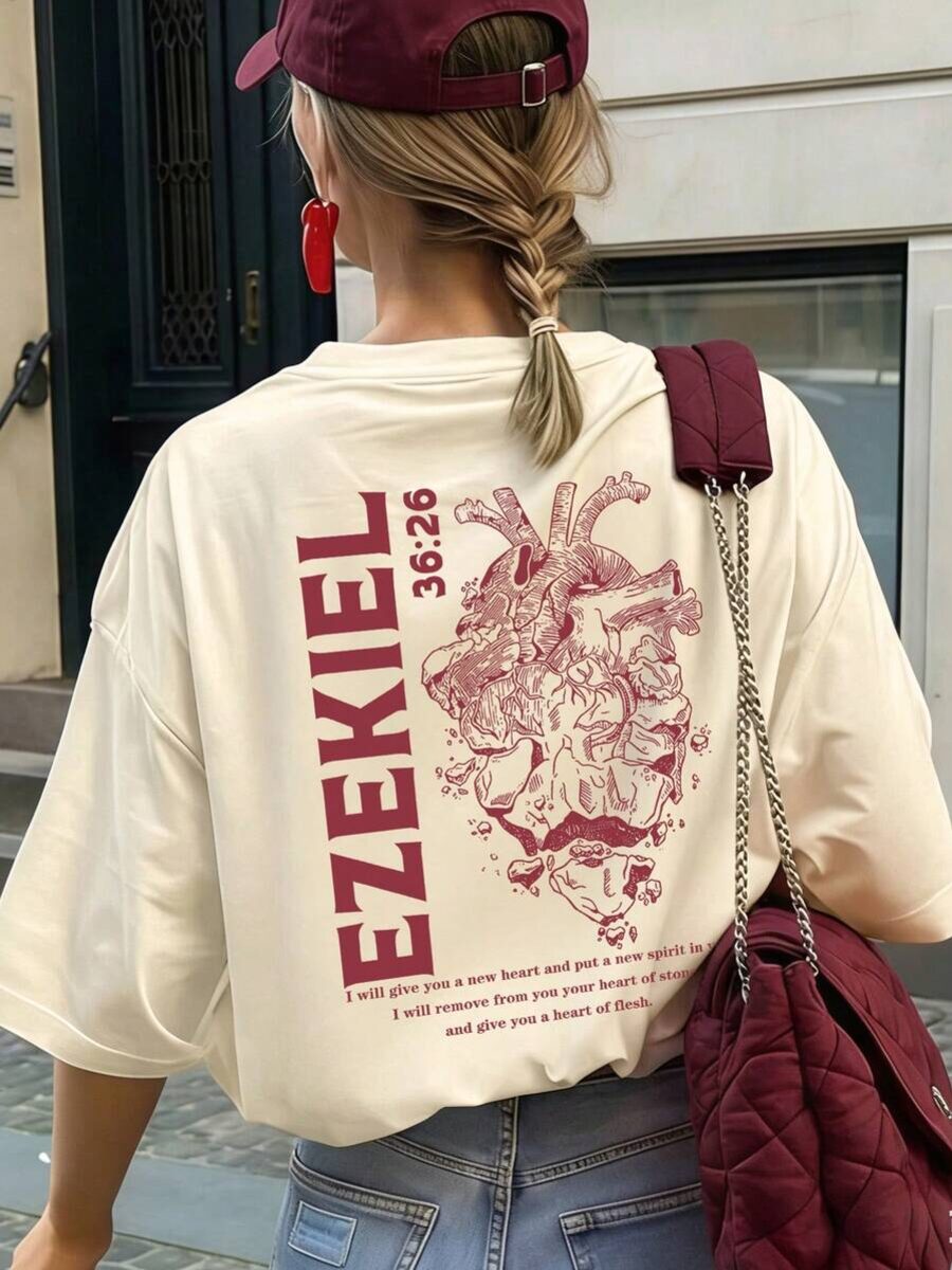 Example women's design from the collection, worn by a model