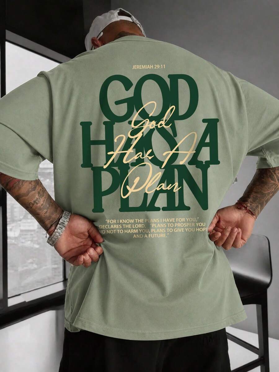 Example men's design from the collection, worn by a model